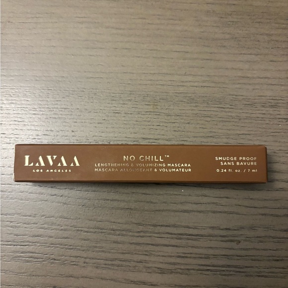 BRAND NEW mascara brown lengthening & volumizing  lavaa no chill - Picture 6 of 7
